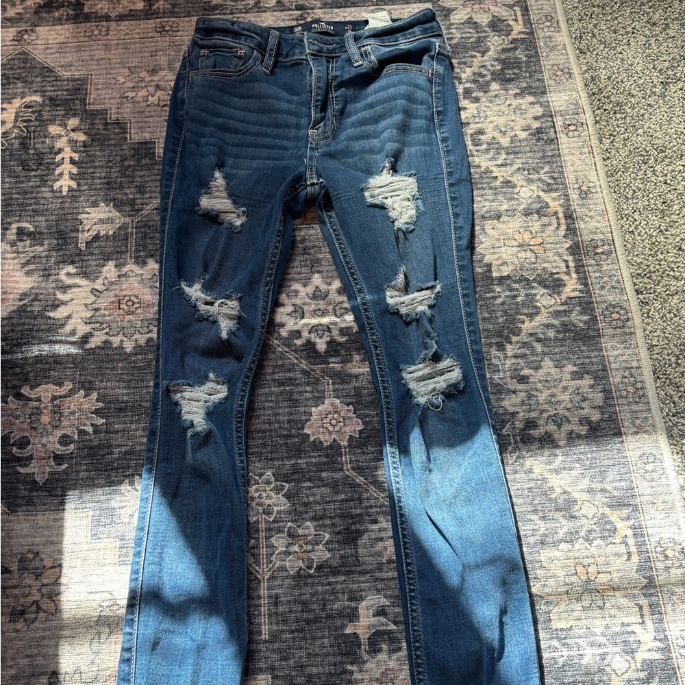 Distressed Blue Women's Jeans